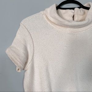Zara • Mock Neck Knit Sweater